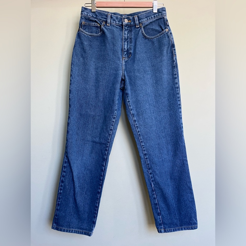 Lauren Ralph Lauren Women's Straight Leg Blue Jeans